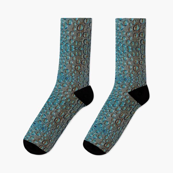 Item preview, Water Droplets Blue and Brown designed and sold by RitaMaye.