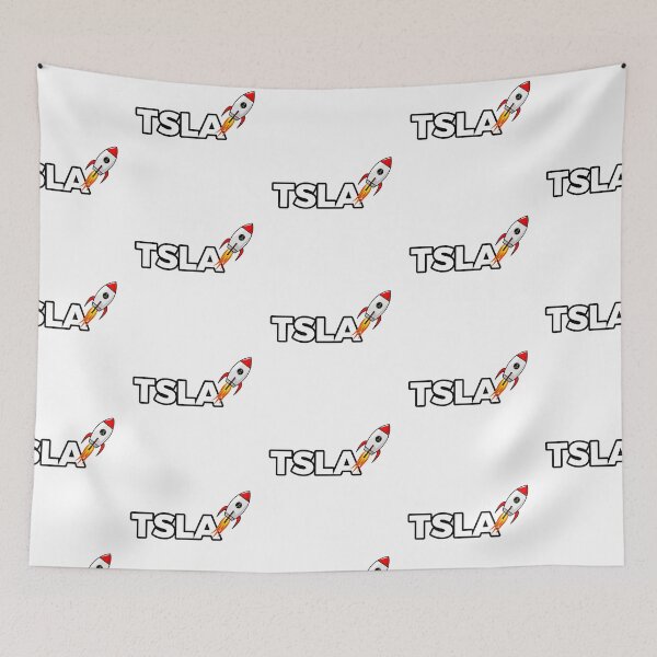 Item preview, TSLA to the moon designed and sold by Trending-Ts.