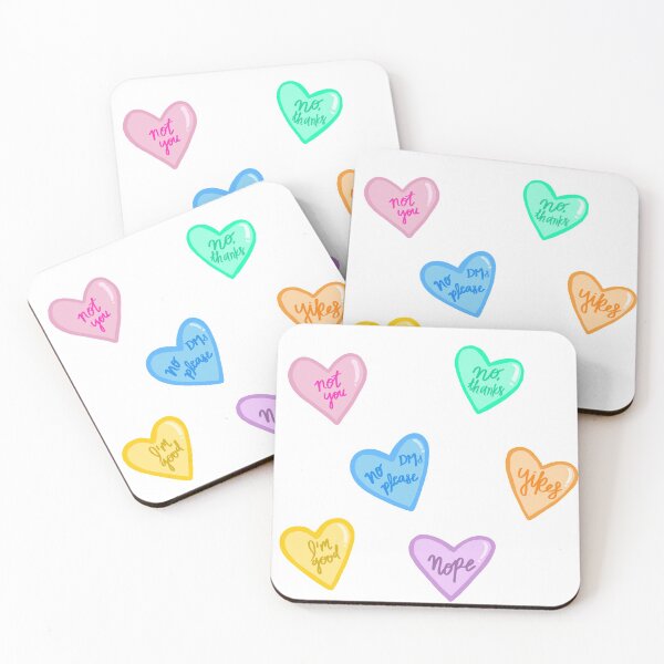 Item preview, Not Your Conversation Hearts designed and sold by acalovich.