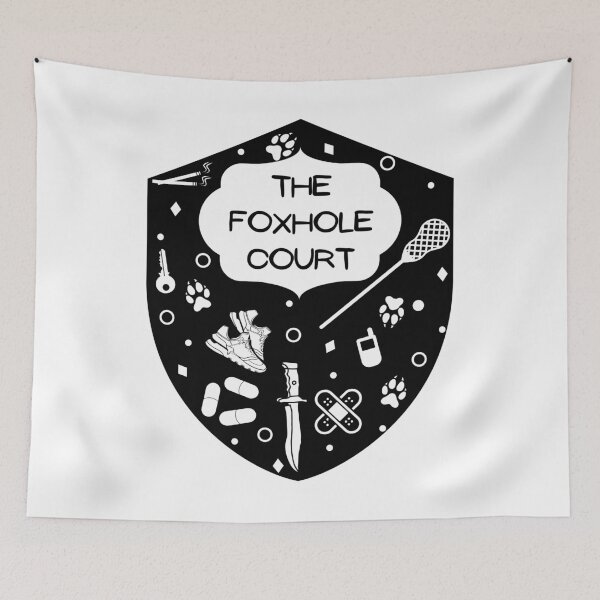 Item preview, Foxhole Court Shield designed and sold by aliceofspades.