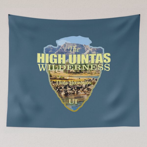 Item preview, High Uintas Wilderness (arrowhead) designed and sold by curranmorgan.