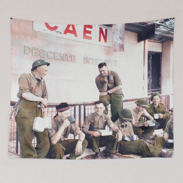 Item preview, Canadian Soldiers in Caen designed and sold by Richard  White.