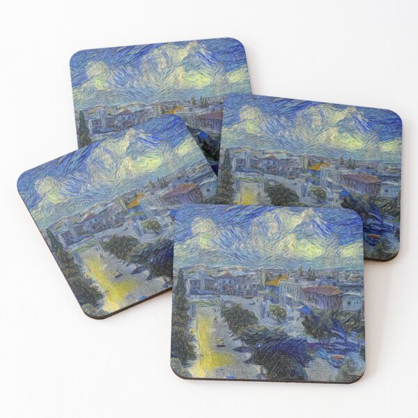 Item preview, Al Quwatli St. of Homs - Starrynight designed and sold by Homsalgia.