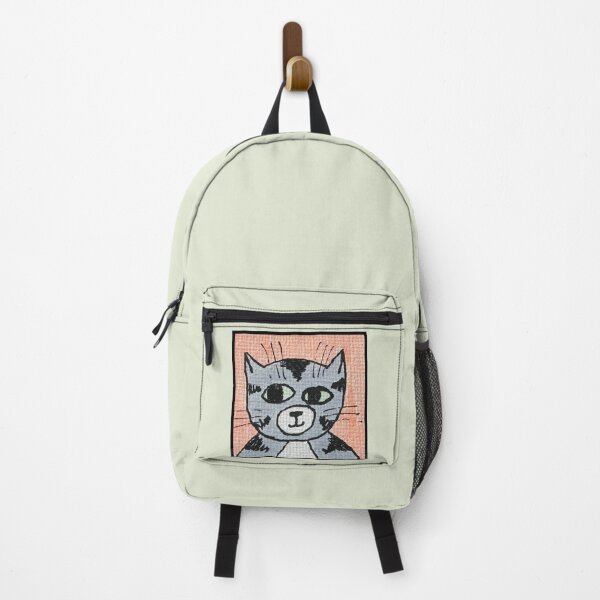 Item preview, Whimsical Cat Portrait #2 designed and sold by ErinBrieArt.