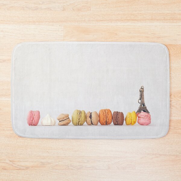 Item preview, Rainbow Macarons and little Eiffel tower designed and sold by ninasclicks.