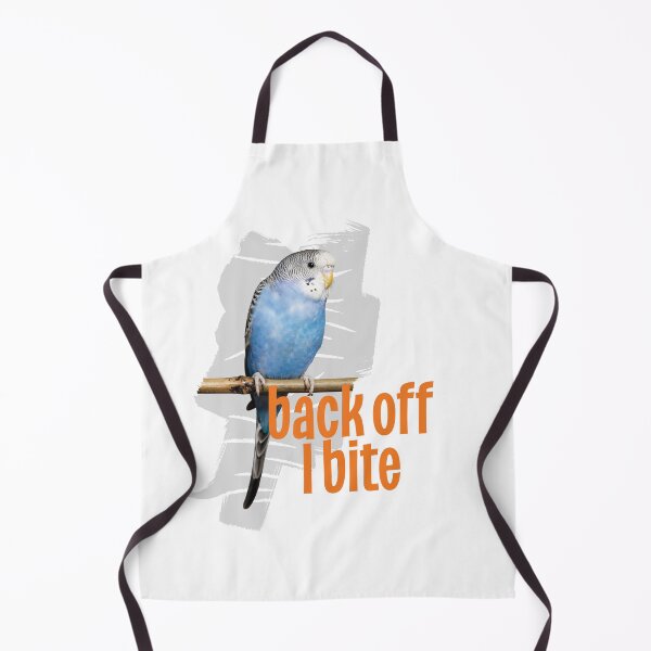 Item preview, Back Off I Bite Parakeet designed and sold by fotollissimo.