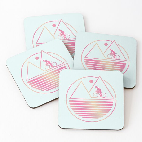 Item preview, Pink Orange Sunset Mountain Ride Black designed and sold by RabeDesigns.