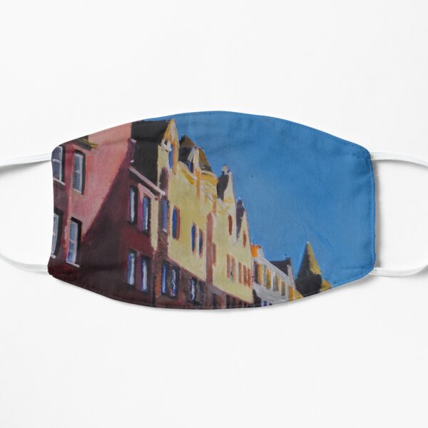 Edinburgh, The Foot Of The Royal Mile Flat Mask