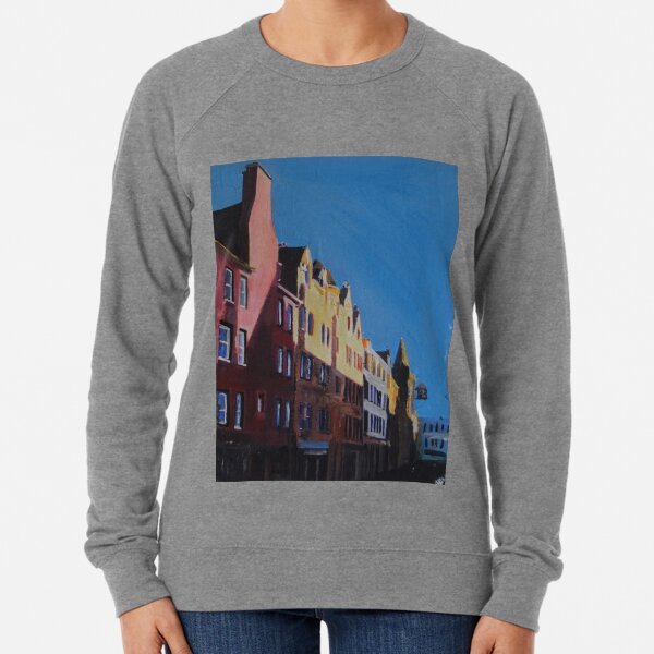 Edinburgh, The Foot Of The Royal Mile Lightweight Sweatshirt