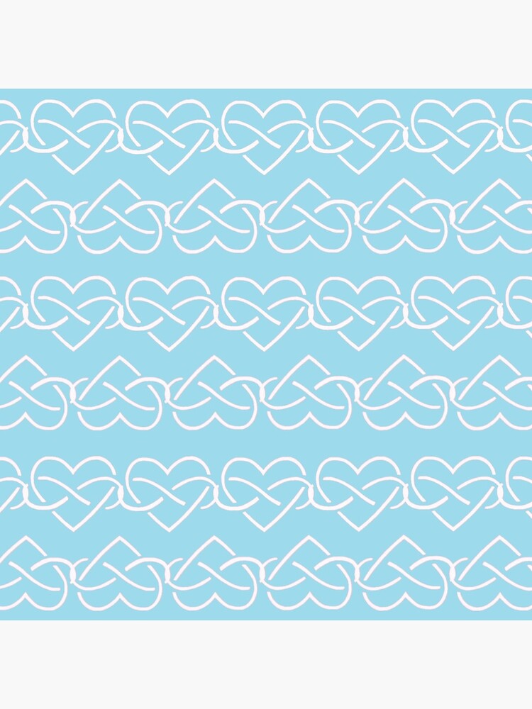 Polyamory Infinity Hearts Chain (Blue) by polyphiliashop