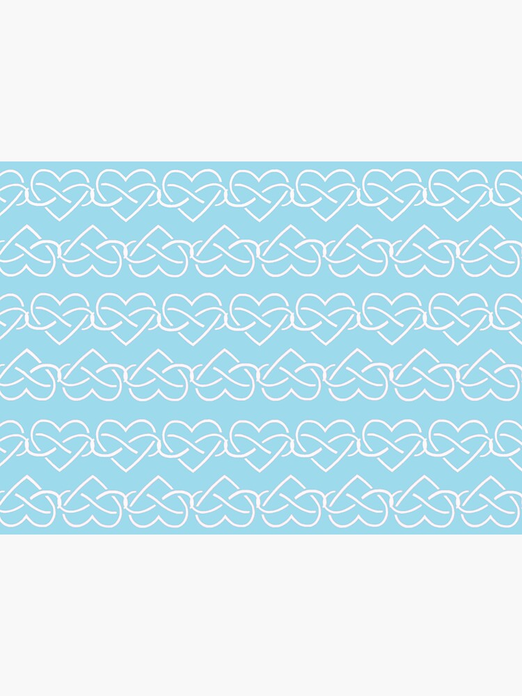 Polyamory Infinity Hearts Chain (Blue) by polyphiliashop