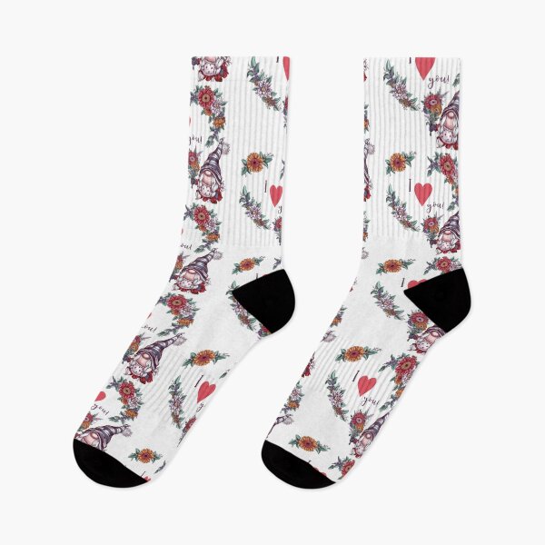 Item preview, Sweet Romantic Gnome saying I Love You designed and sold by WildingClan.