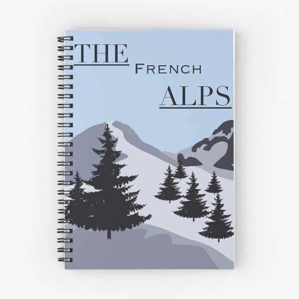Item preview, The French Alps minimalistic poster  designed and sold by Lucyhales78.