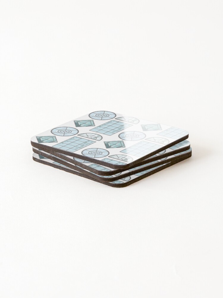 Thumbnail 4 of 5, Coasters (Set of 4), Window Set designed and sold by afando.