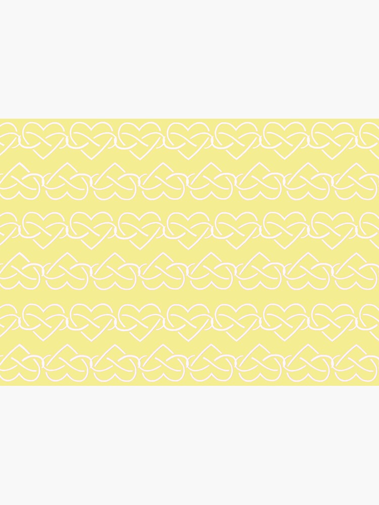 Polyamory Infinity Hearts Chain (Yellow) by polyphiliashop