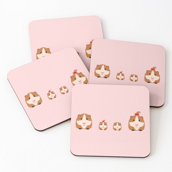 Item preview, Guinea Pig Caramel Family designed and sold by WoldsLincs.