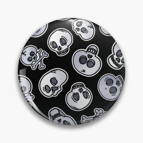 Item preview, Skulls Pattern designed and sold by blackheart creations.