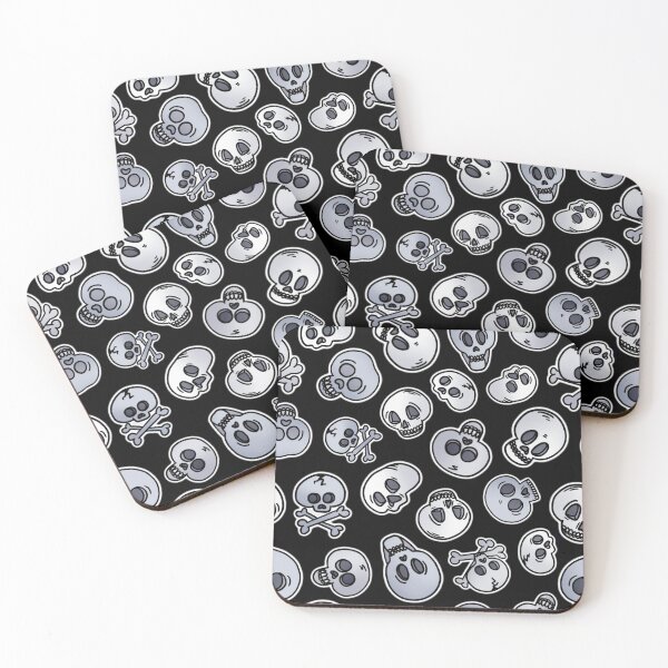 Item preview, Skulls Pattern designed and sold by blackheart creations.
