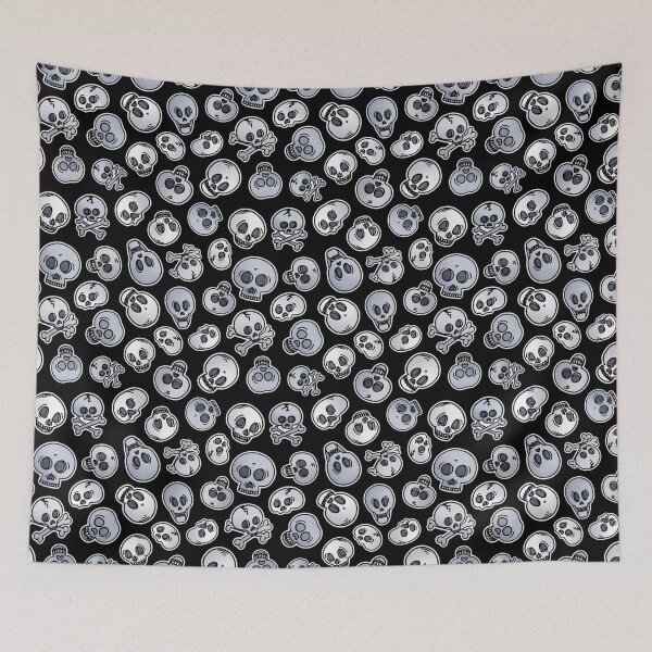 Item preview, Skulls Pattern designed and sold by blackheart creations.