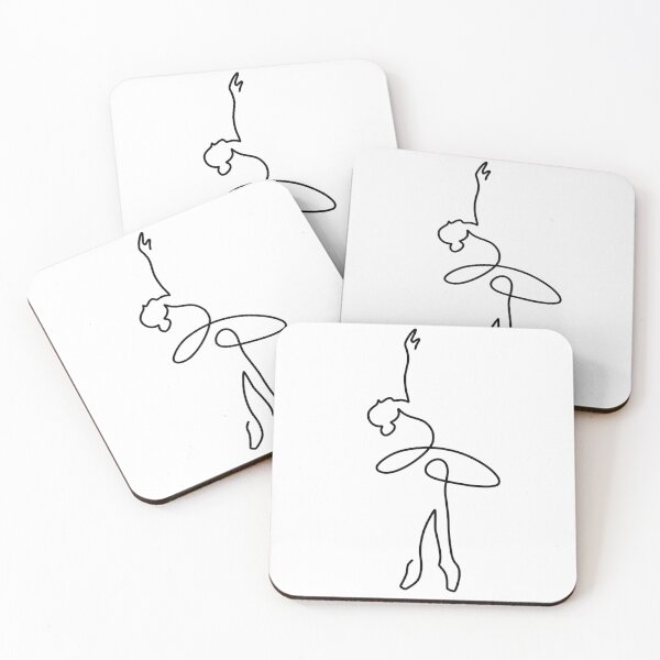 Item preview, BALLERINA LINE ART | Ballet dancer tutu ballet life | Fitness flexible dance designed and sold by yourtravelguide.
