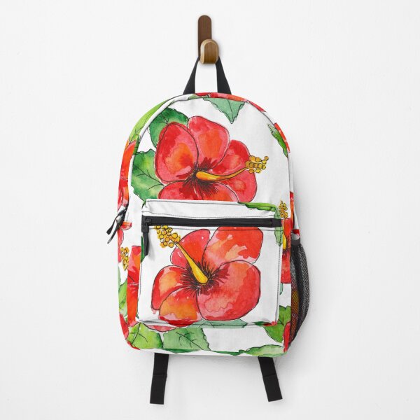 Item preview, Red flower floral pattern designed and sold by bernd49.
