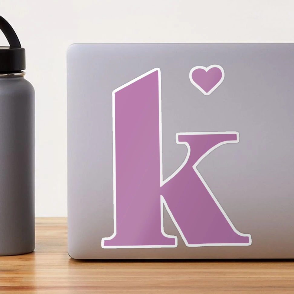 k with a heart