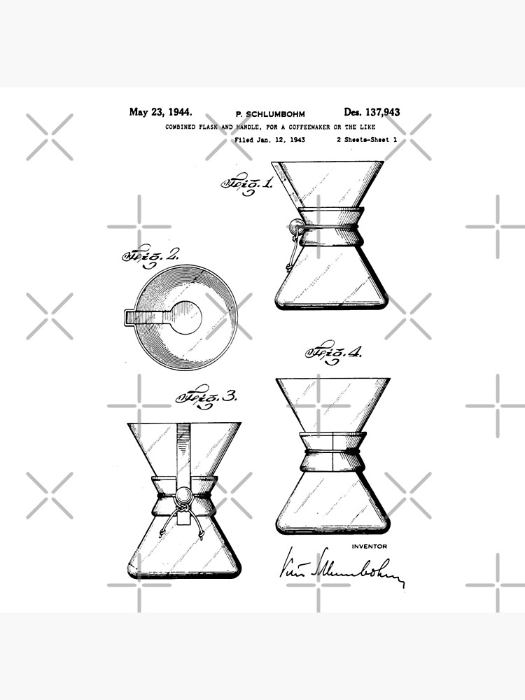 Vintage Food Mixer Patent Art Ceramic Coffee Mug. Features 3