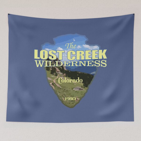 Item preview, Lost Creek Wilderness (arrowhead) designed and sold by curranmorgan.