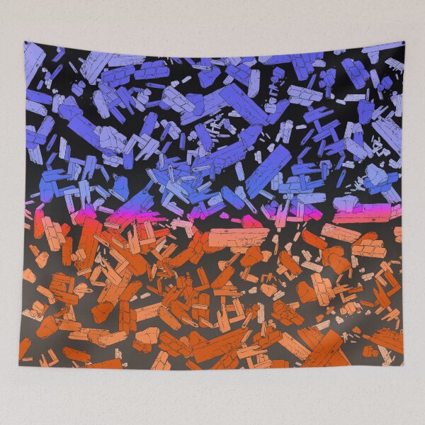 Item preview, Floating through outer space - chaos and debris designed and sold by Thecolorschemer.