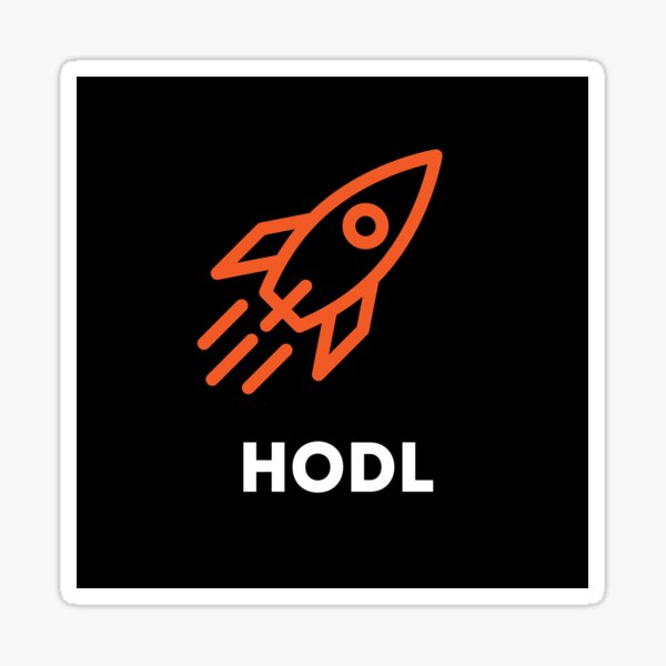 Wall Street Bets Stonks HODL GME AMC Sticker