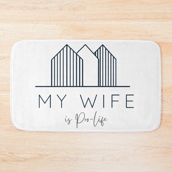 Item preview, My Wife is Pro-Life designed and sold by ChristianCoding.