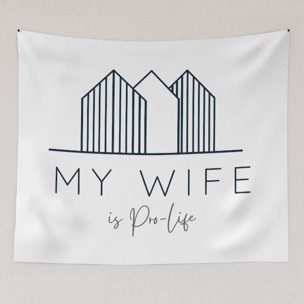 Item preview, My Wife is Pro-Life designed and sold by ChristianCoding.