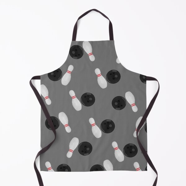 Item preview, Bowling Ball and Pins Grey designed and sold by EmmaLula.