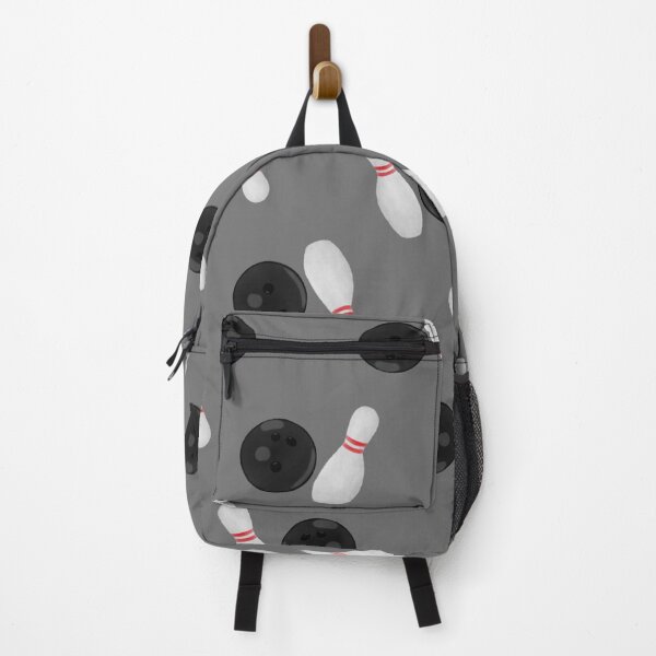 Item preview, Bowling Ball and Pins Grey designed and sold by EmmaLula.