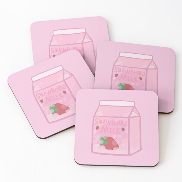 Item preview, small strawberry milk designed and sold by alias-inkpatch.