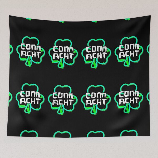 Item preview, Connacht, Paddy's Day Irish Shamrock designed and sold by badlydrawnbabe.