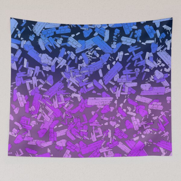 Item preview, Floating through the stars - Orbital debris designed and sold by Thecolorschemer.