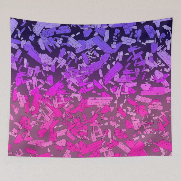 Item preview, Colorful cosmos - space debris designed and sold by Thecolorschemer.