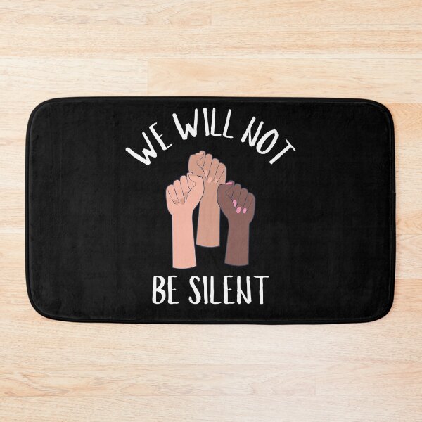 Item preview, We Will Not Be Silent - BLM Feminism LGBT Protest designed and sold by Sutra-Lotus-Co.