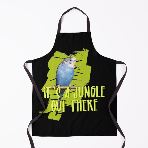 Item preview, It's A Jungle Out There Parakeet designed and sold by fotollissimo.