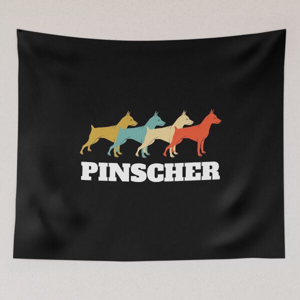 Artikelvorschau, Retro Vintage deutscher Pinscher Design entworfen und verkauft von Salvadax.