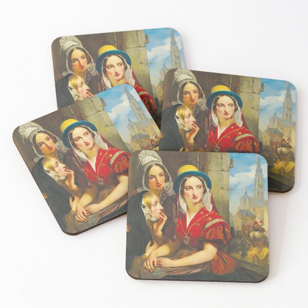 Item preview, Recollection of Antwerp - Egide Charles Gustave Wappers designed and sold by brushandframes.