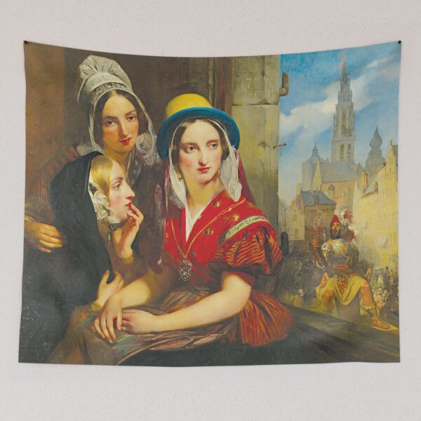 Item preview, Recollection of Antwerp - Egide Charles Gustave Wappers designed and sold by brushandframes.