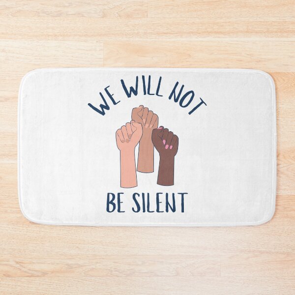Item preview, We Will Not Be Silent - BLM Feminism LGBT Protest designed and sold by Sutra-Lotus-Co.