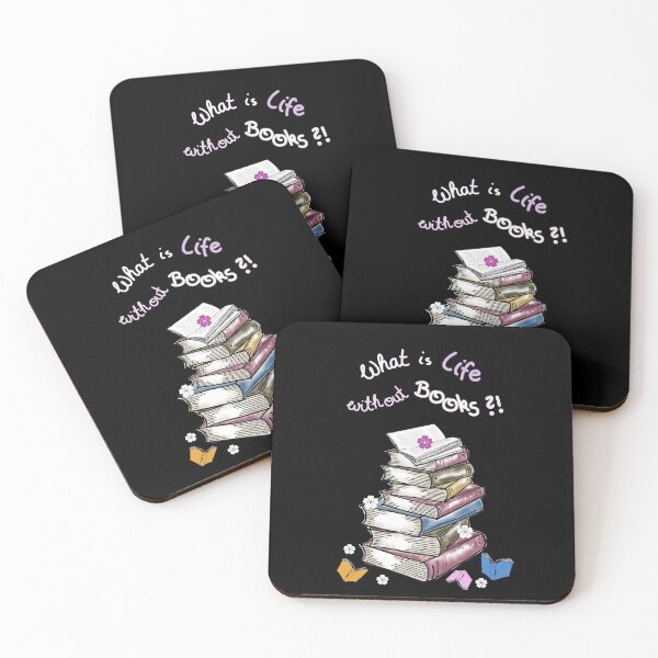 Item preview, What is Life without Books?! designed and sold by KatjaRedbubble.