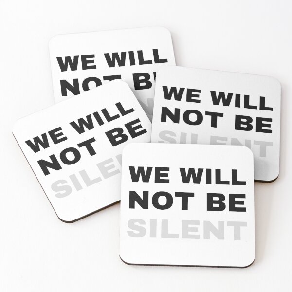 Item preview,  We Will Not Be Silent - Protest designed and sold by Sutra-Lotus-Co.