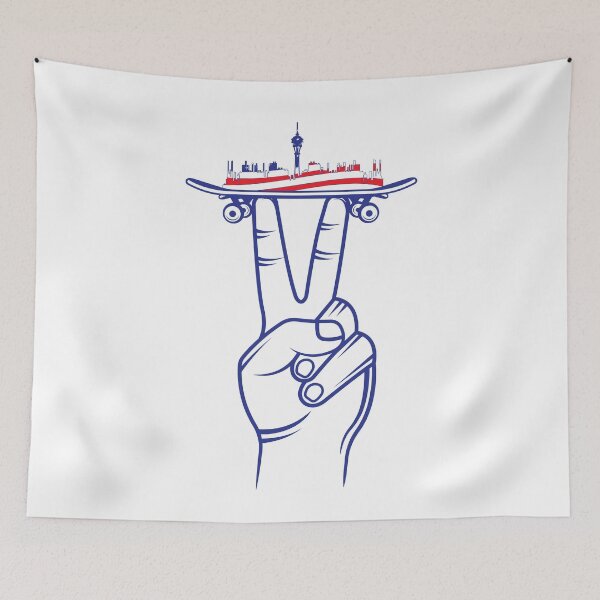 Item preview, Skateboard USA  designed and sold by TOP-DESIGN4U.