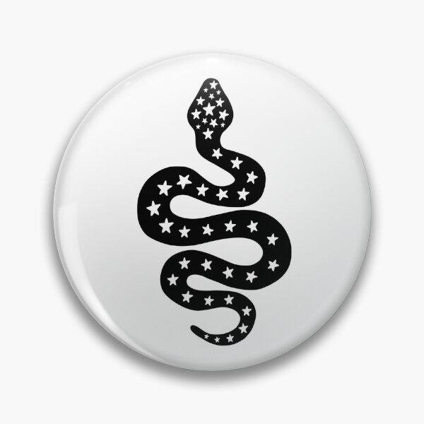 Item preview, Black & White Star Snake designed and sold by Jessica Schaub.