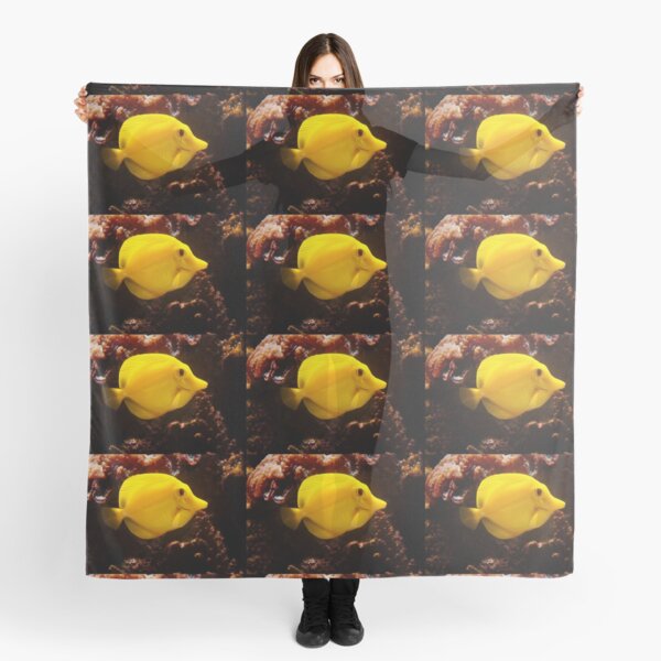 Smile ! - Happy Yellow Tang Scarf
