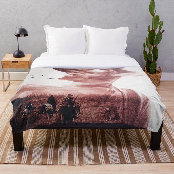 Red Dead Redemption Throw Blankets Redbubble